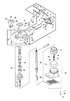 Топливный насос в сборе 2-Х ТАКТНОГО ПЛМ MERCURY 75 Серийный номер от 0P325500 и выше