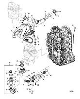 Индукционные компоненты 4-Х ТАКТНОГО ПЛМ MERCURY 135 Серийный номер от 0P514869 и выше
