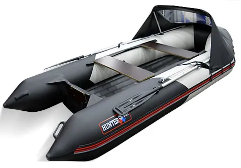 Носовой тент для лодки Хантер 365 ЛКА